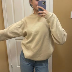 Cute Tan Crewneck🤎